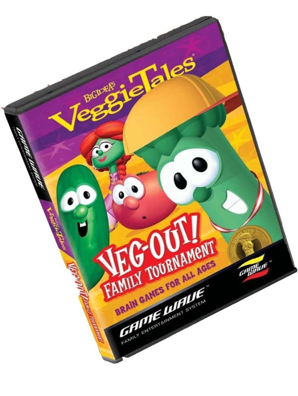 Veggie Tales Game Veg-Out Family Tournament Zapit Complete With Manual CIB